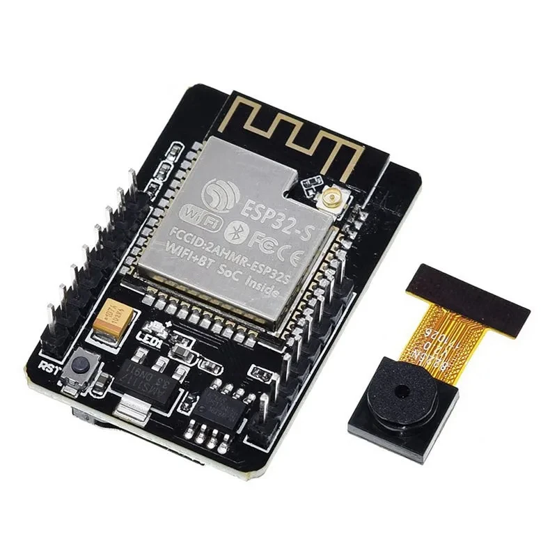 ESP32-CAM 와이파이 및 블루투스 개발 보드, ESP32CAM, ESP32, OV2640, 2MP 카메라 모듈 포함