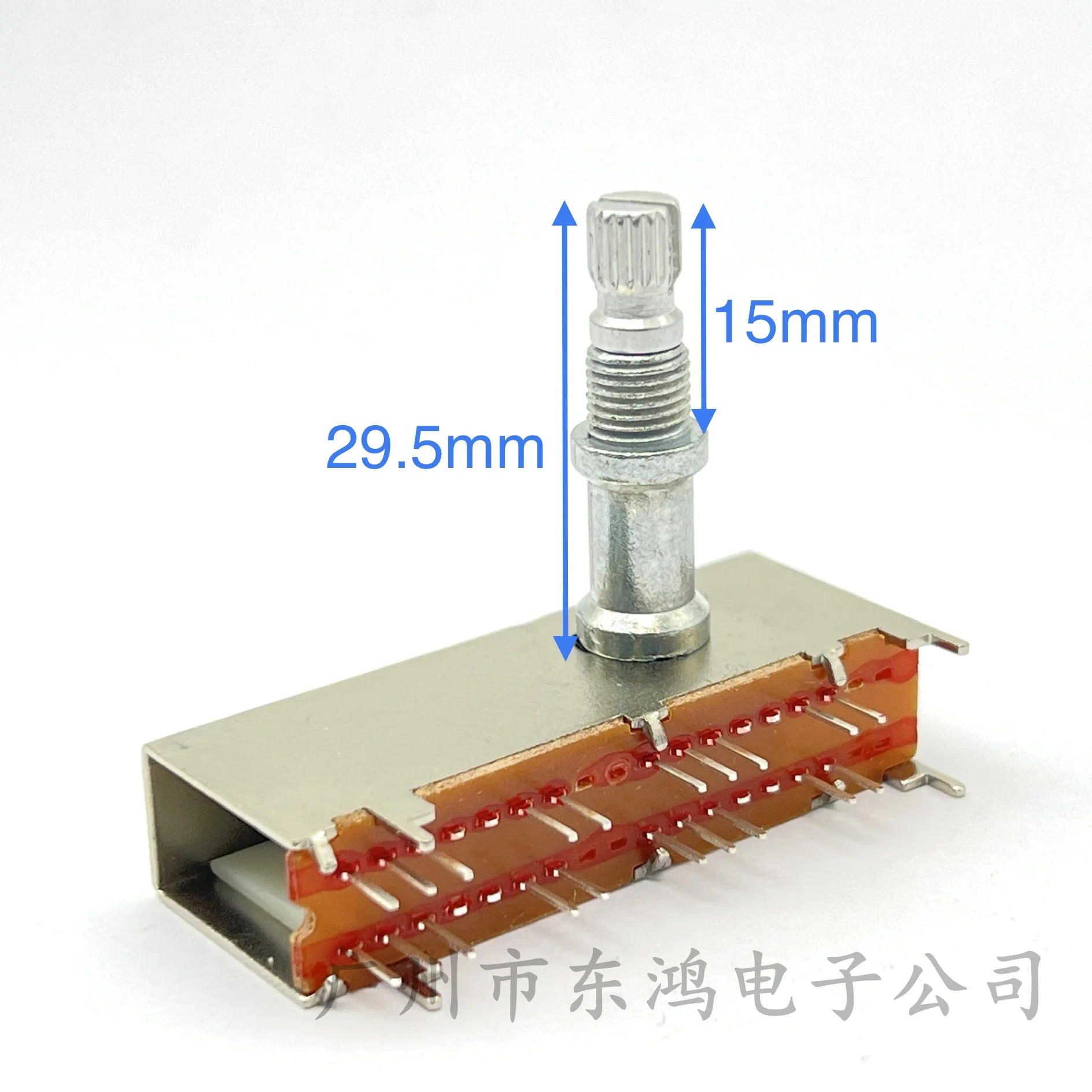 1 PCS, 4-pole, 4-speed band switch, 4 * 4 rotary selector switch, power amplifier, audio and audio switch, shaft length 15MM