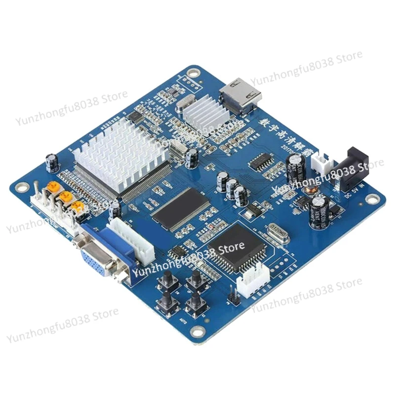 

Новая плата преобразователя видеовыхода HD VGA/RGB/CGA/EGA/YUV в HDMI, совместимая с видеоконвертером Arcade Blue Game Machine