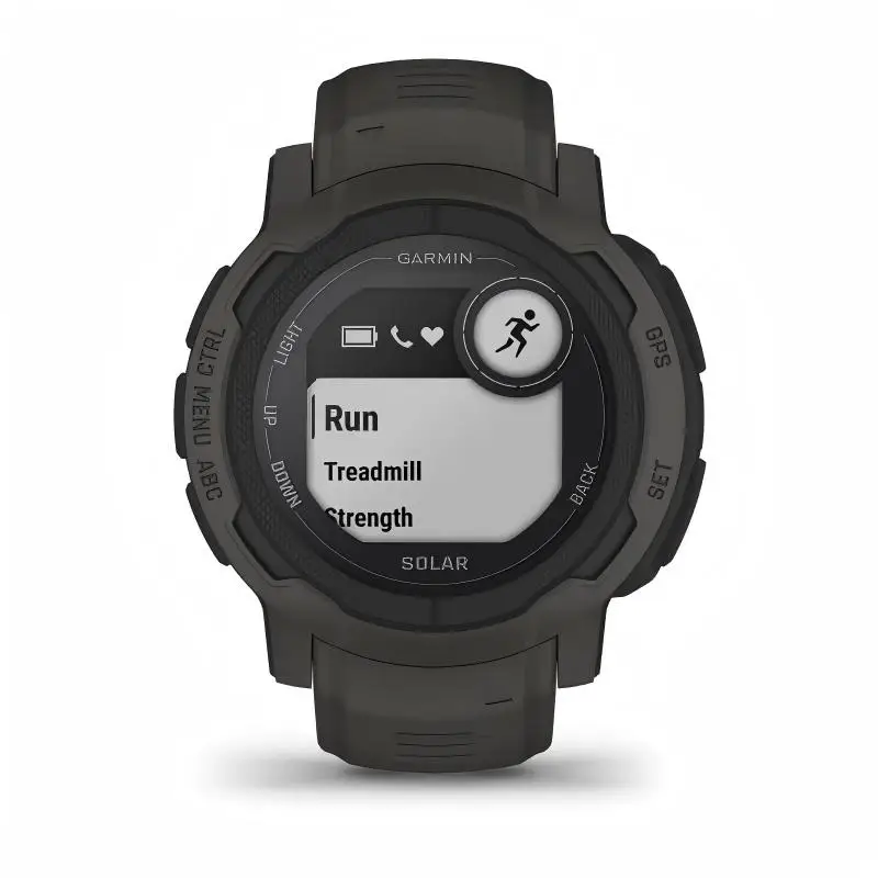 Garmin Instinct 2 ساعة ذكية متينة للاستخدام الخارجي مع نظام تحديد المواقع العالمي (GPS) لممارسة معدل ضربات القلب للجري وركوب الدراجات والسباحة والمشي لمسافات طويلة