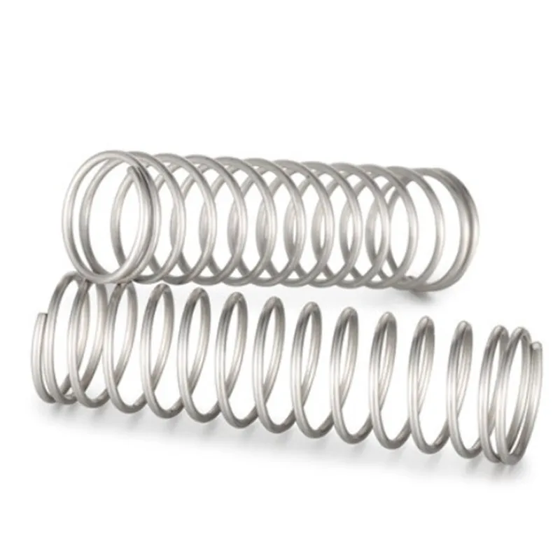 20pcs wire diameter 0.2mm 0.3mm 0.4mm Stainless Steel Compression Spring 304 SUS Compressed Spring  Y-Type Rotor Return Spring