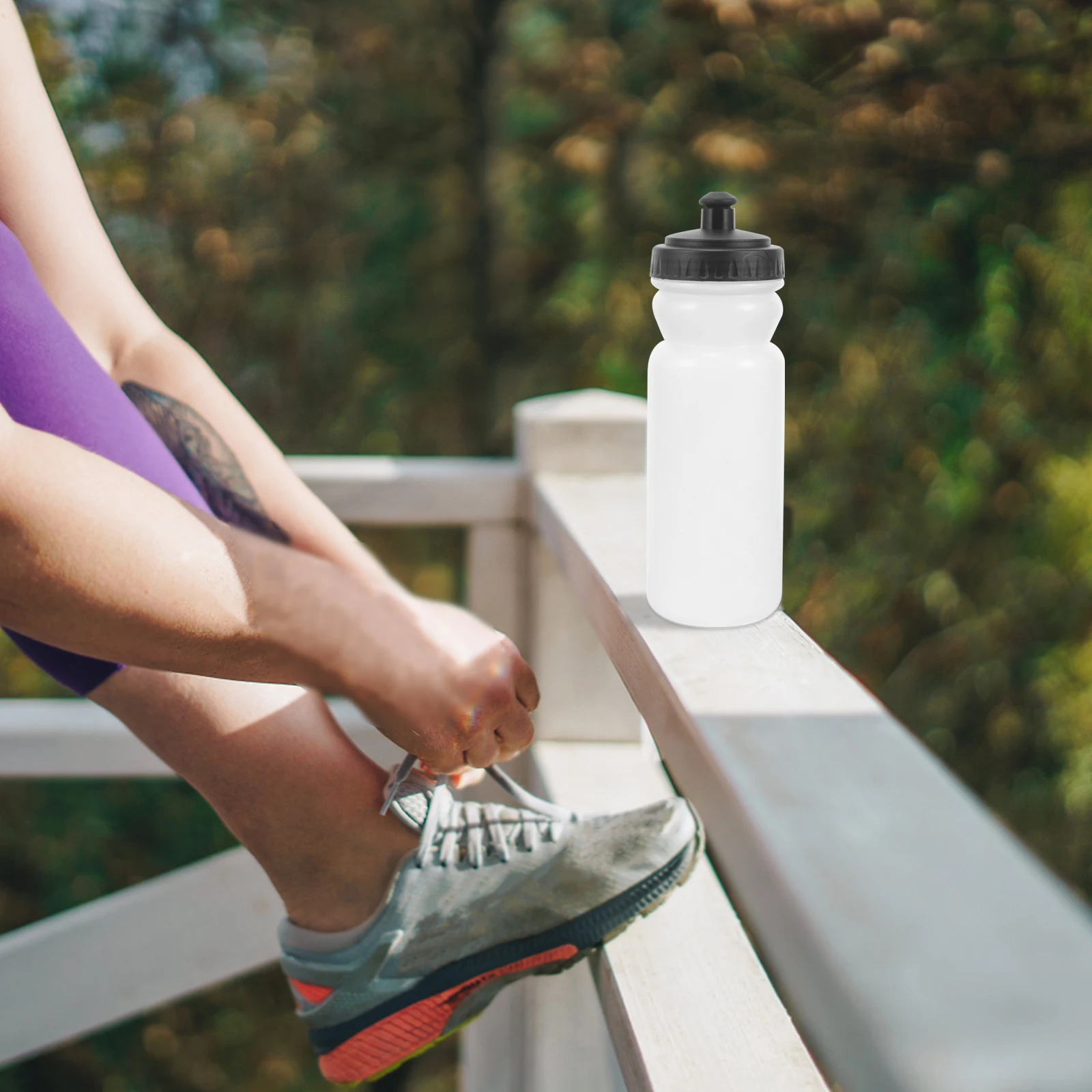 

620ml Large Capacity Water Bottle for Sports Outdoor Activities Marathon Running Fitness Gym Portable Plastic Jug