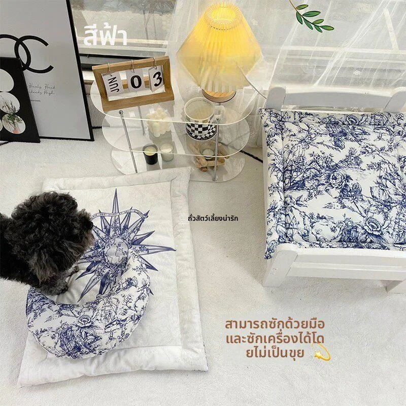 

Моющийся коврик для сна для собак и кошек, подстилка для клеток для кроликов малого и среднего размера, универсальный всесезонный коврик для домашних животных