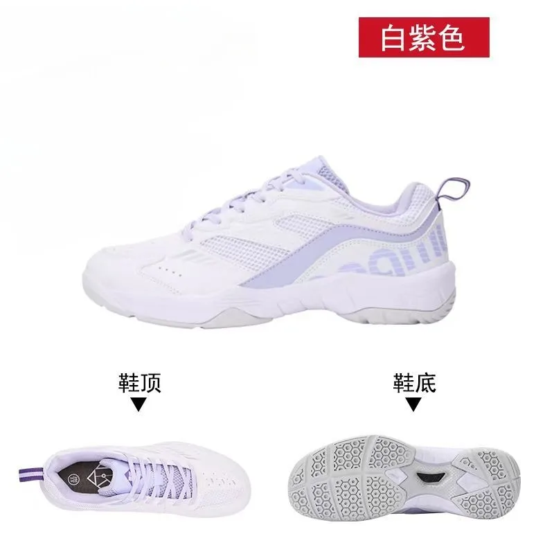 Sapatos de Badminton Antiderrapantes Profissionais, Absorção de Choque, Tênis de Mesa, Confortável, Resistente ao Desgaste, Esportes