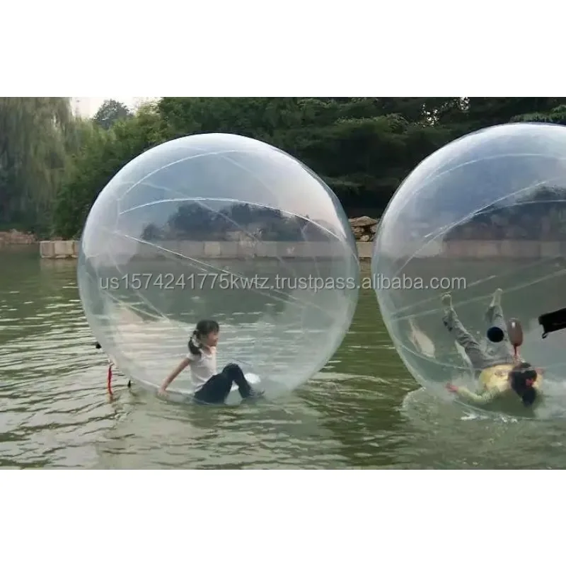 ลูกกลิ้งน้ำเป่าลมพีวีซีใส - ของเล่นเกมน้ำสำหรับเด็กและผู้ใหญ่