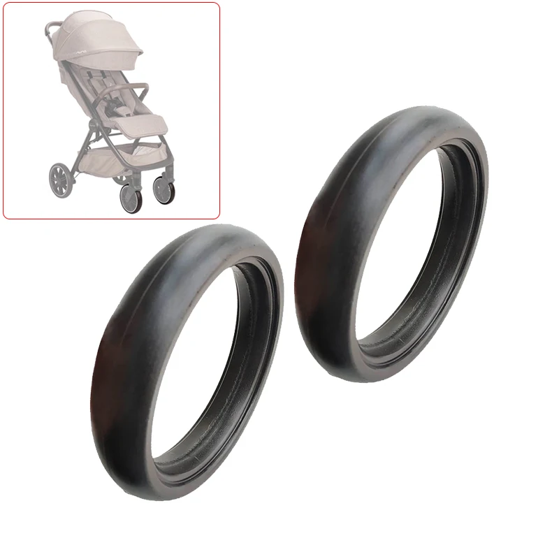 

Stoller Wheel Tire For Nuna Trvl /Trvl Lx Buggy Front Wheel PU Tubeless Tyre Cover DIY Baby Replacement Accessories