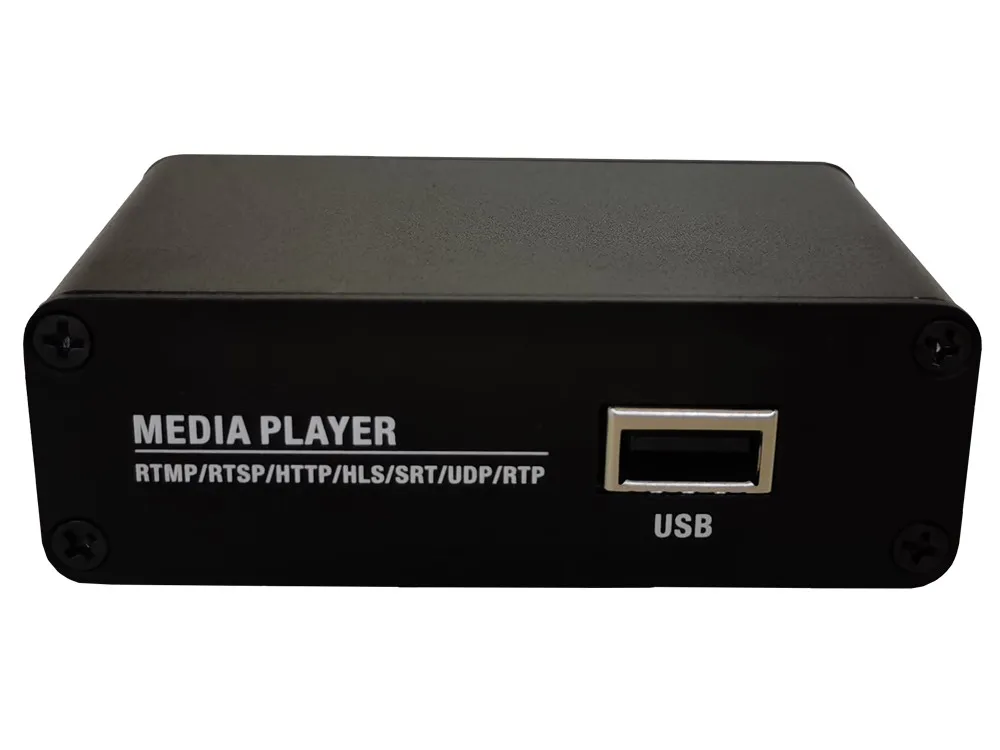 1080P H.265 HDMI Video Decoder | Multi-Protocol IP Stream to HDMI Converter with USB Media Player for& Digital Signage