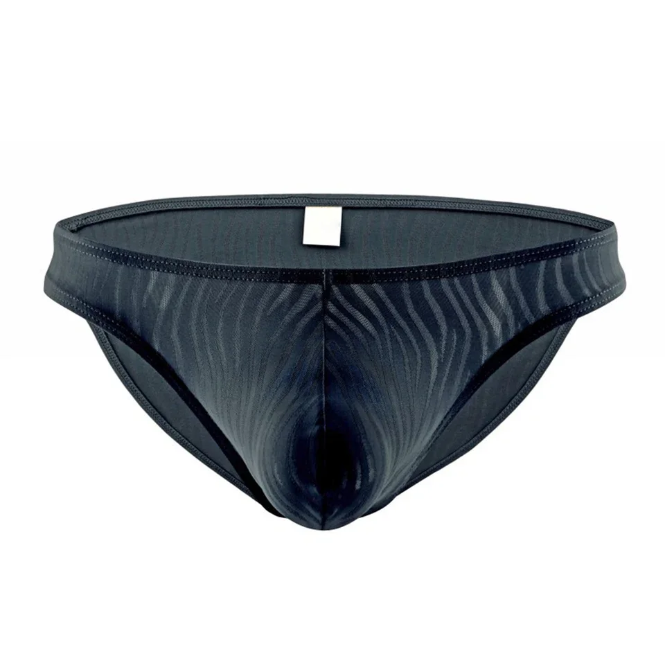 1pc Men Solid Color Briefs Thin Quick Dry Breathable Underwear U Shape Pouch Underpants Panties Hips Lift Briefs
