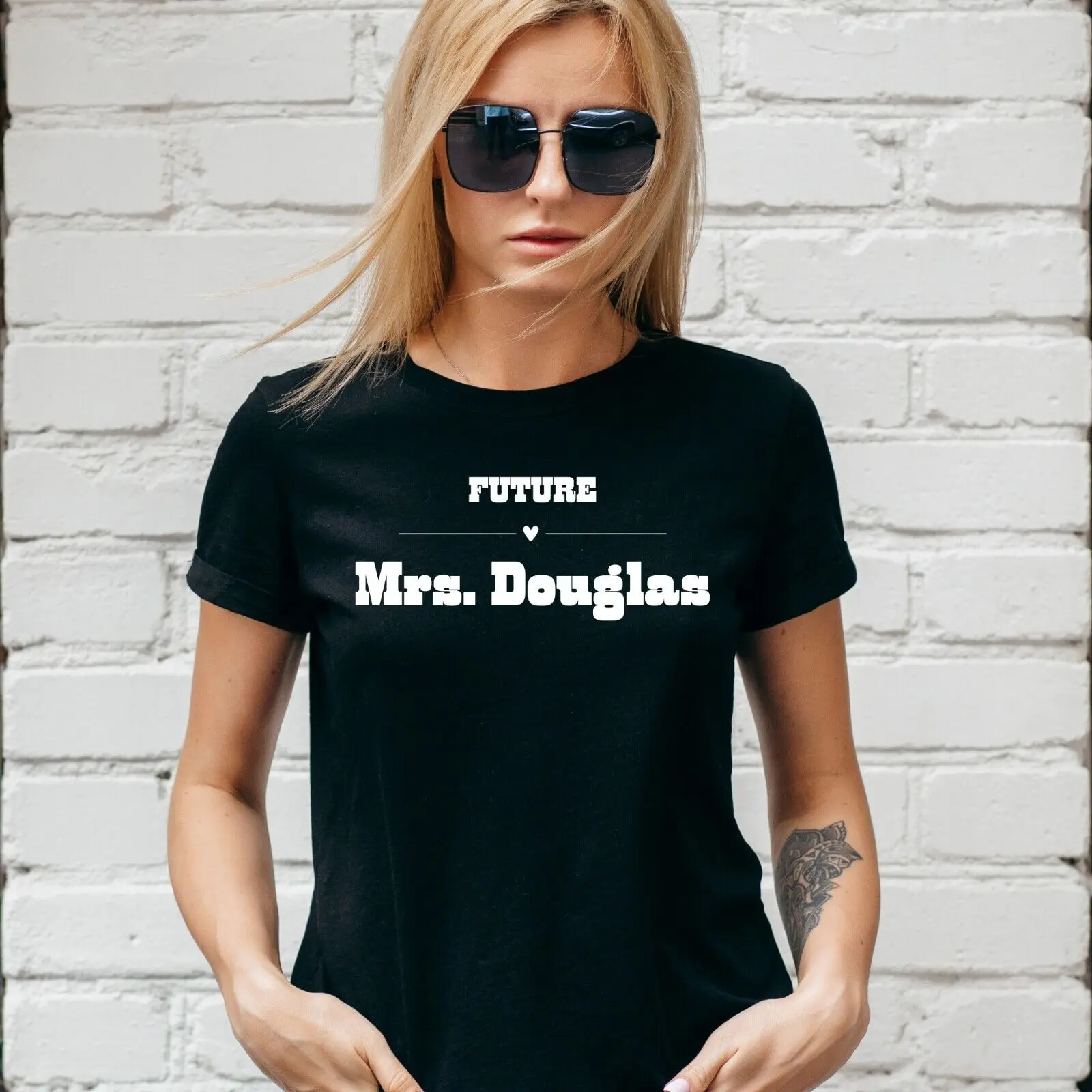 FUTURE MRS MICHAEL DOUGLAS T-SHIRT, FALLING DOWN, Xmas Gift, Unisex and Lady Fit