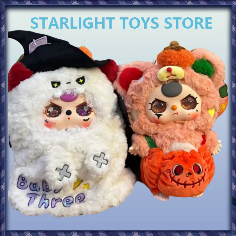 

New Arrival Original Baby Three Series Halloween Limited 400% Blind Box Doll Toy Collect Figure Room Ornament Birthday Gifts