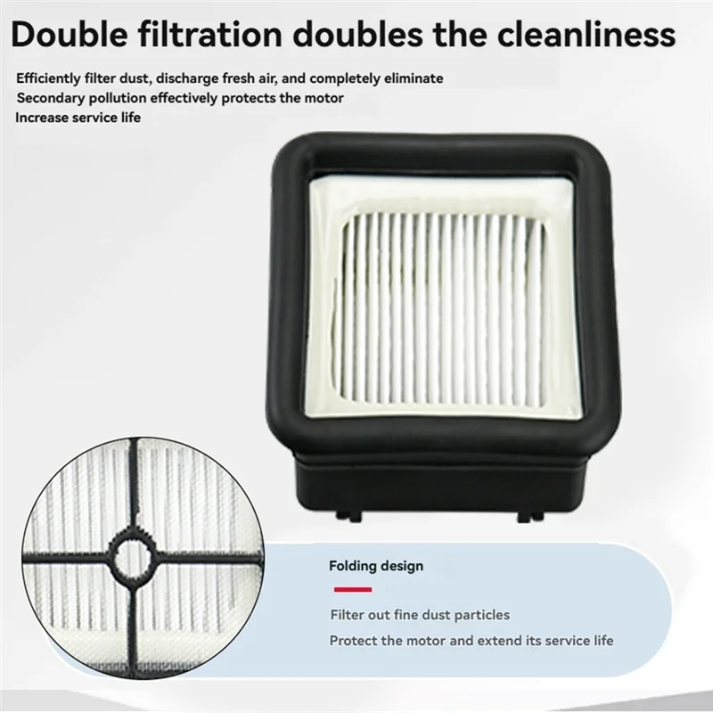 

【Сьогодні всего】3 шт. роликовая щетка и замена фильтра для Atvel F16 для Ultimate для Mamibot для Flomo I Plus, часть пылесоса