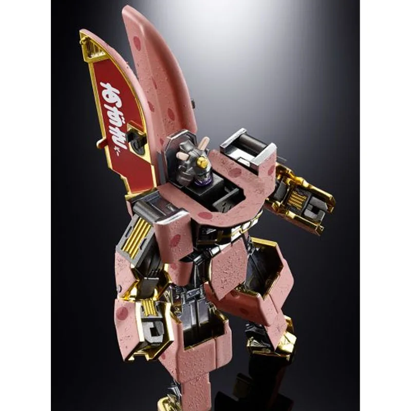 Bandai Original ChogokinImuraya Red Bean Ice Pop Robot 110mm Anime figuras de acción juguetes para niños regalo de Navidad modelo coleccionable