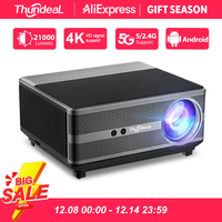 ThundeaL Full HD 1080P Projector TD98 WiFi LED 2K 4K Video Movie Beam TD98W Android Projector PK DLP Home Theater Cinema Beamer