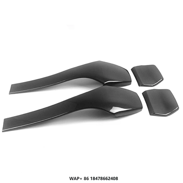 Задняя крышка сиденья из сухого углерода для интерьера автомобиля, 4 шт. для F80 F82 F83 2014-2019