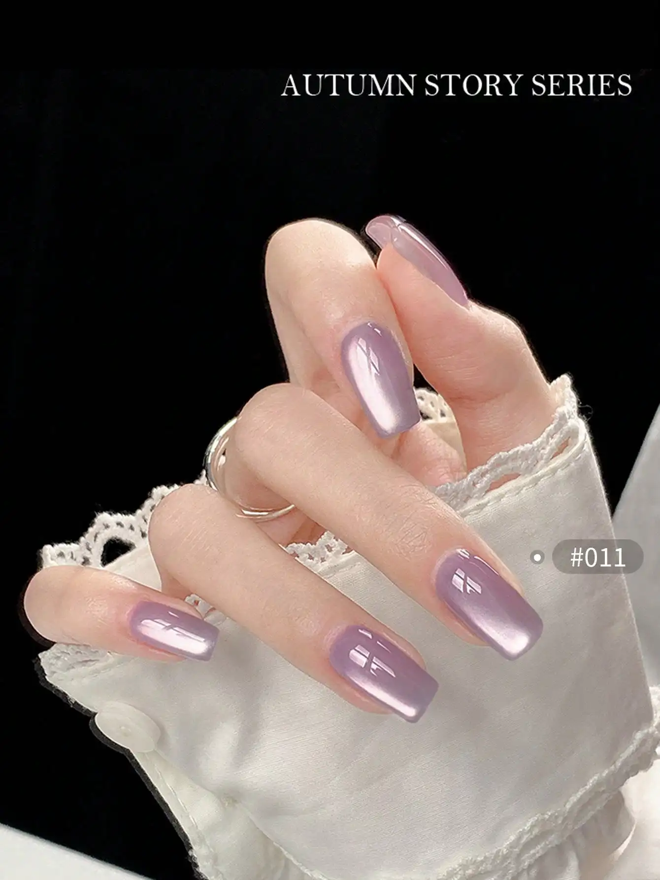 10 مللي المغناطيسي القط العين هلام مسمار البولندية 8 ألوان مجموعة UV LED نقع قبالة هلام الورنيش كريستال عارية الوردي القط العين هلام المستخدمة في صالون الأظافر #4