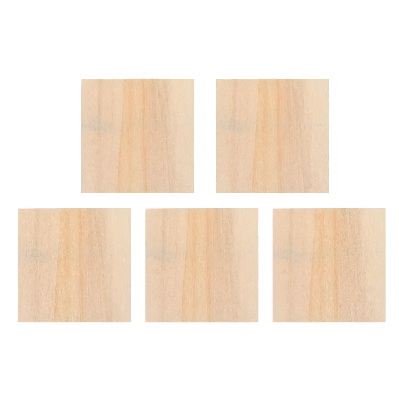 

5pcs Wooden Diy Clay Frames Unfinished DIY Clay Wooden Photo Holders Photo Holders Kids Sewing Accessories