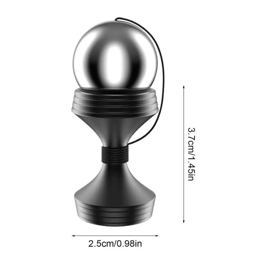 Aluminium Alloy Heavy Fidget Ball Cool Gadgets Sensory Metal Fingertip Ball Manual Skill Spinner Fingertip Adults Children