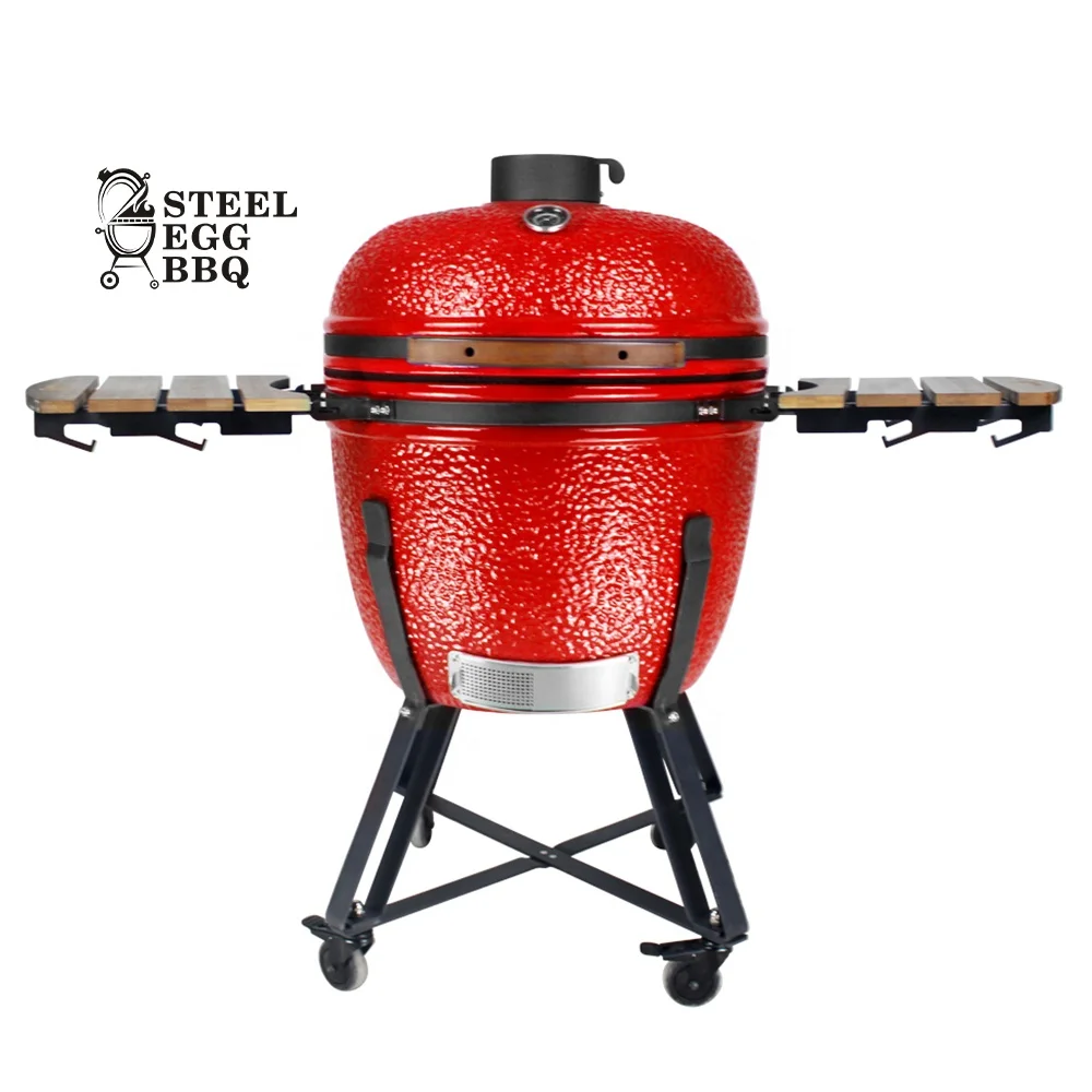 High Quality Kamado 23.5 Inch Charcoal Kamado Grill Ceramic BBQ