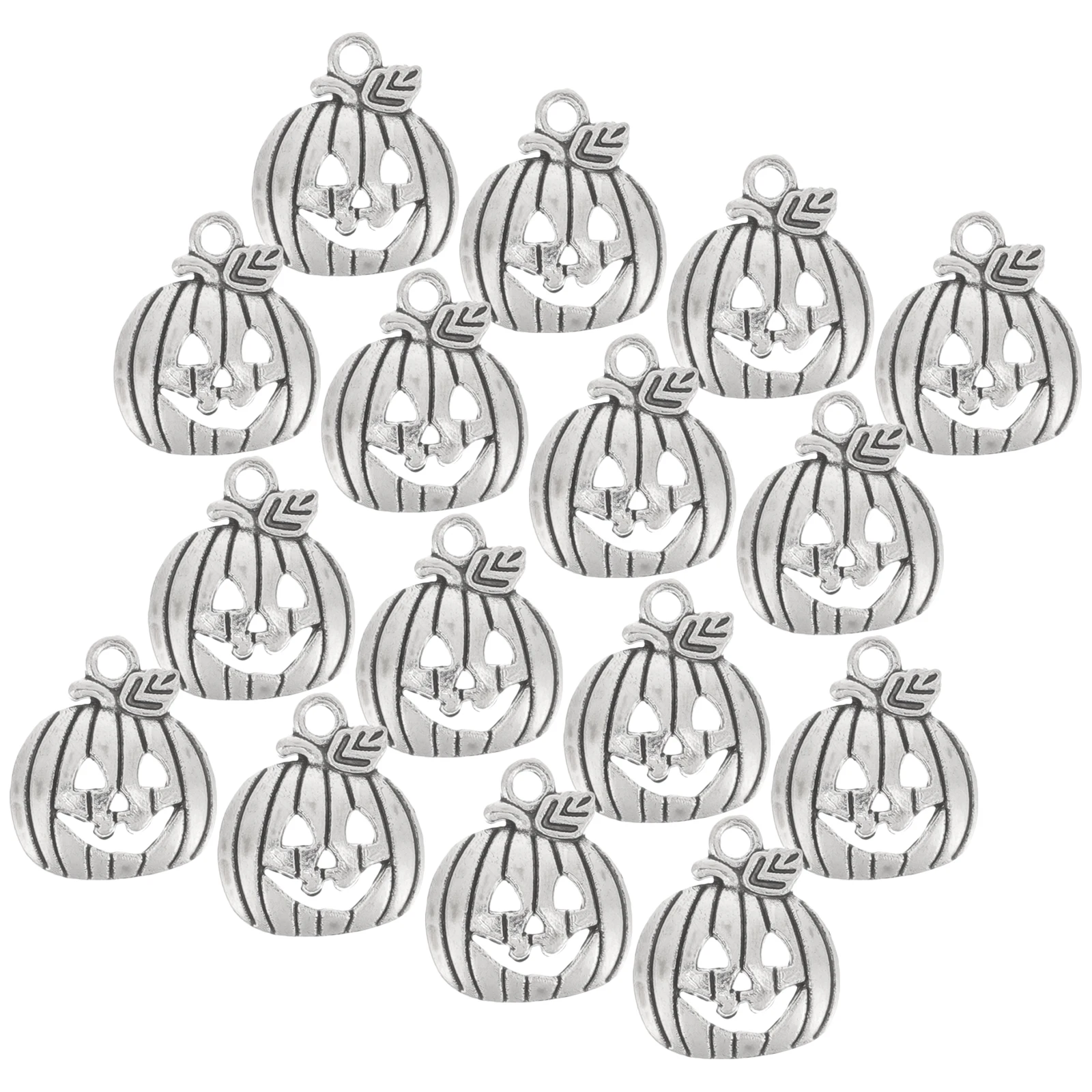 

Necklace Pumpkin Pendant Ornaments Vintage Jewelry Charms for Making Decorate Halloween Embellishments