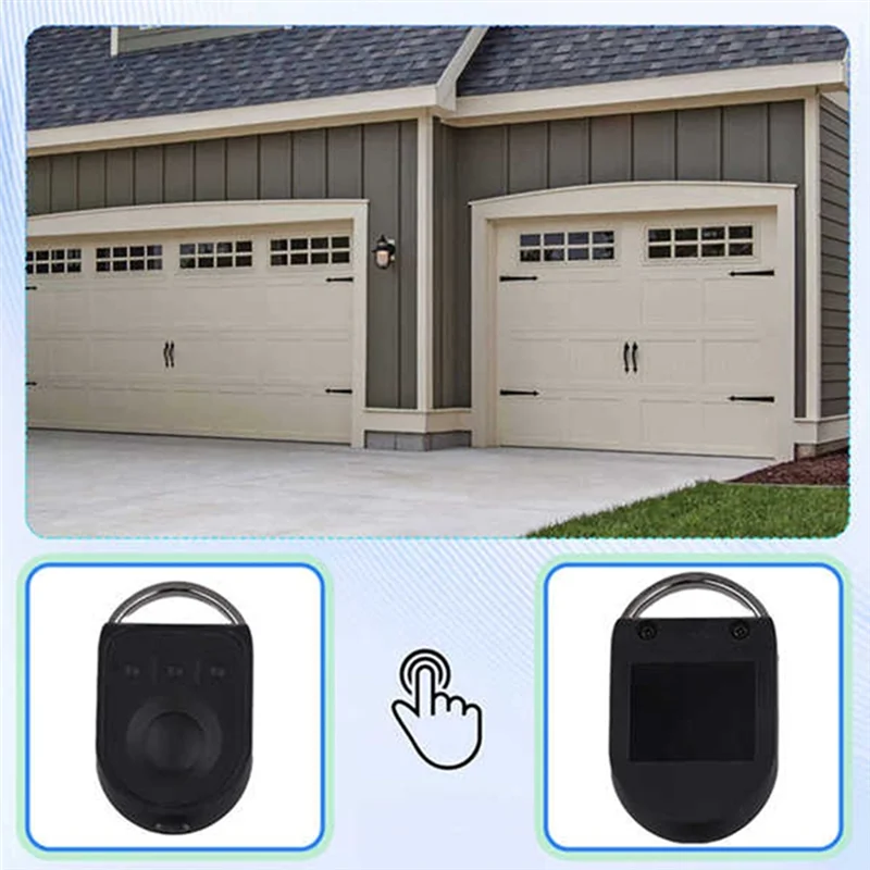 B04C-Handheld Transmitter 5Pcs Garage Door Remote Control 433Mhz For Keygo Keytis 2 NS RTS Keytis 4 N