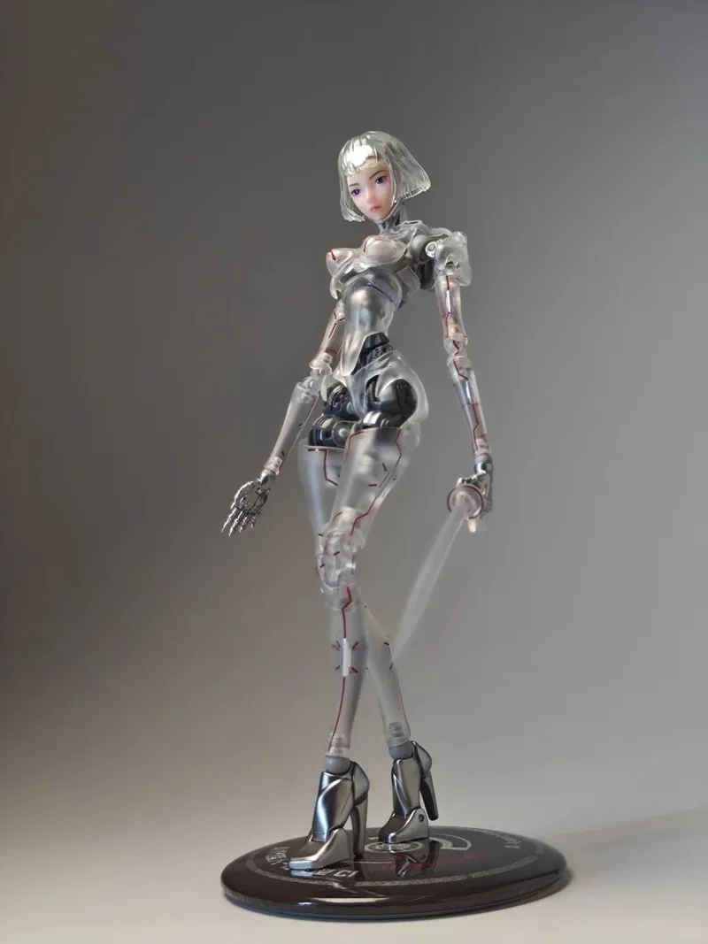 In Stock 1/12scale Bone Shell Workshop Ai Agent Maid Type C1 Transparent Color Articulated Figure Collection Decoration Model