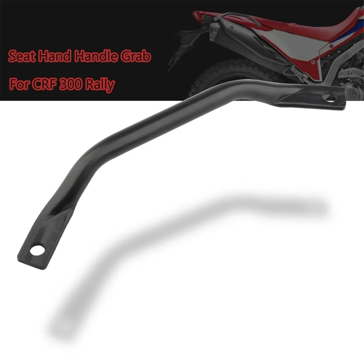 Passenger Rear Grab Handle Seat Hand Handle Grab Bar Rail for Honda CRF300L CRF 300 Rally CRF250L Rally 2021-2023