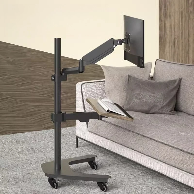 

Computer monitor Suspension bracket Mechanical arm Can lift lazy table Mobile e-sports cockpit Multifunctional workbench