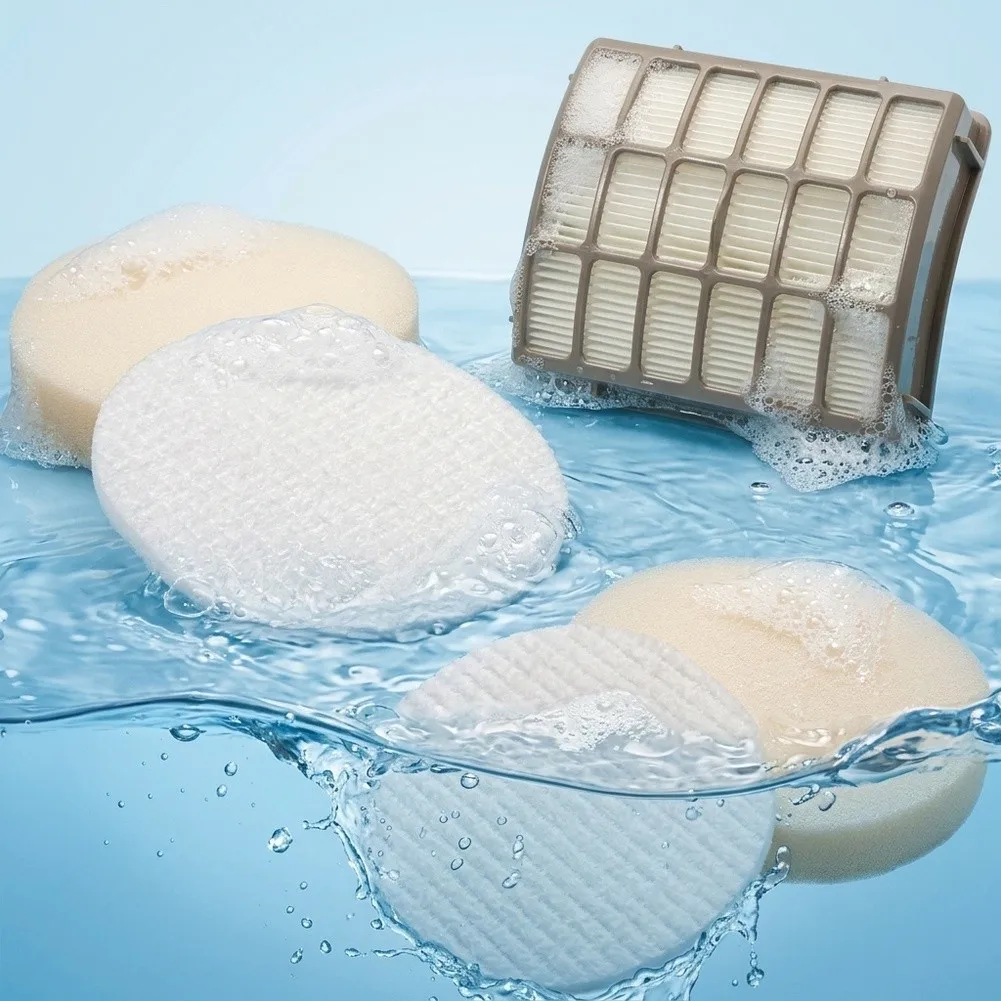 Filter With Foam Kit For Shark NV70 NV80 NV90 NV95 UV420 Vacuums Cleaner Household Floor Cleaning Replacement Washable Filter
