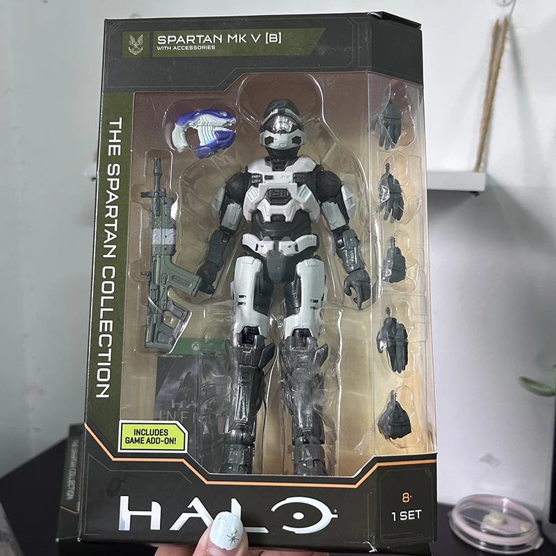 Jazwares Halo 5 nieskończona 1/12 Master Chief figurka Mjolnir Mark MK VI Gen 3 MK VII Palmer Jun-A266 zabawki Model postaci Yoroi