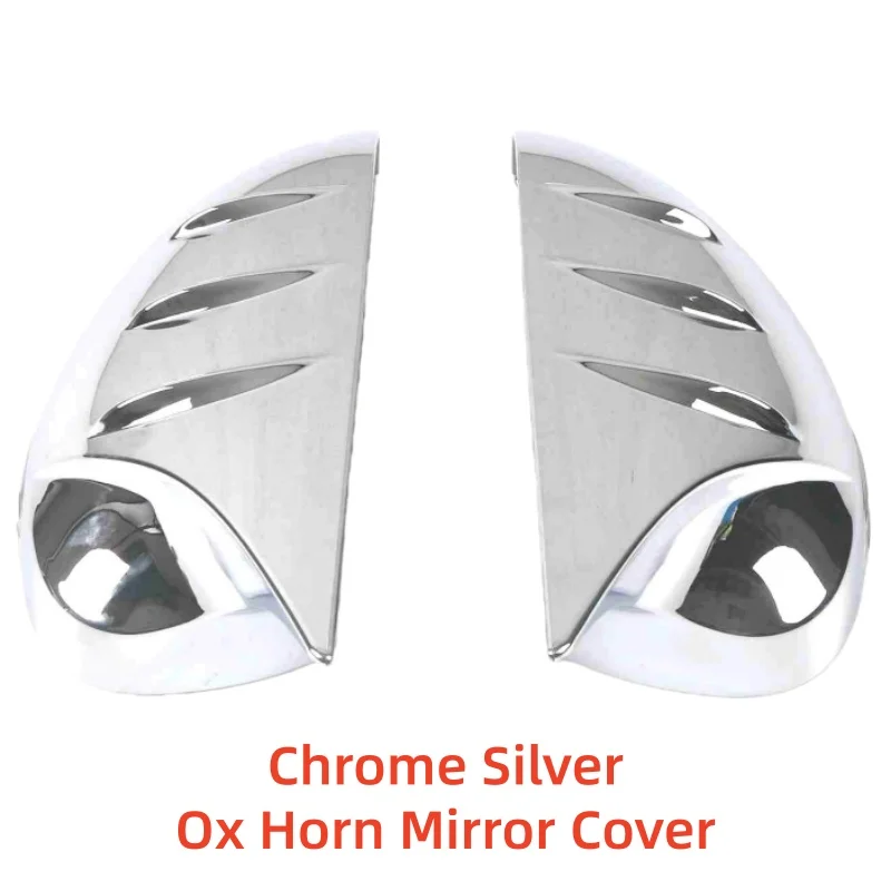 Car Upgrade Rearview Accessories Plated Rearview Mirror Rain Visor+Door Mirror Cover Trim 2022 2023 2024 For Honda Integra