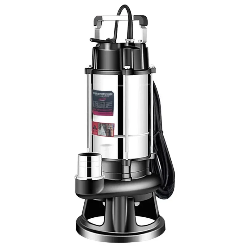 Sewage Fully Automatic Toilet Rural Septic Tank Agricultural 220V High Power Submersible Pump