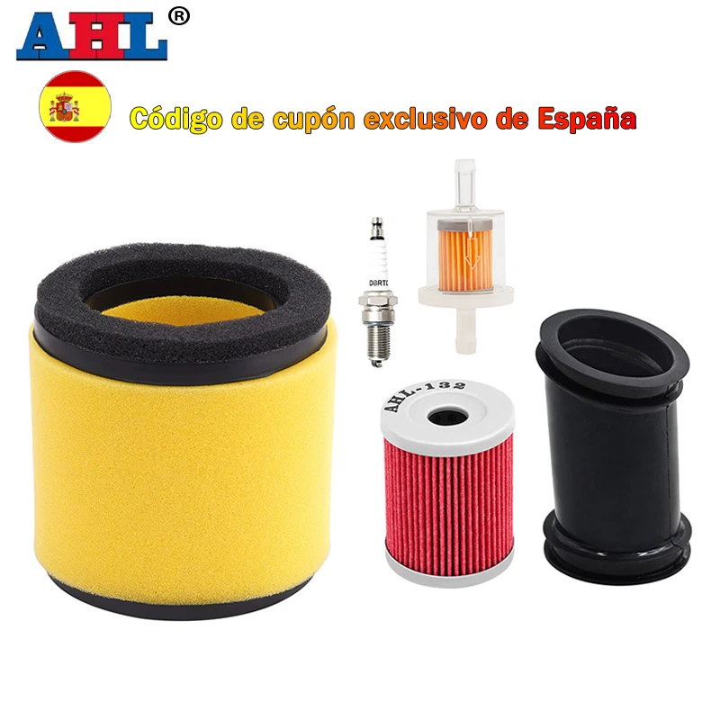 AHL filtros de aire para motocicleta, filtro de aceite y Kit de carburador de bujía para Arctic Cat 250 300 2x4 4x4 MRP 0470-421 0470-355