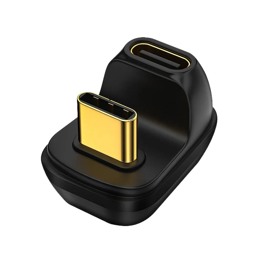 Адаптер Mini USB4.0 40 Гбит/с U-образный Thunderbolt3 USB C к конвертеру быстрой зарядки 100 Вт 8K при 60 Гц Адаптер данных USB Type C