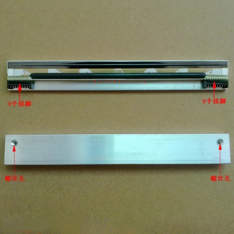 

brand-new print head has 9 pins at each end and for Zebra LP2443. Orthographic a-150, a-180, cp-2140, os-214tt