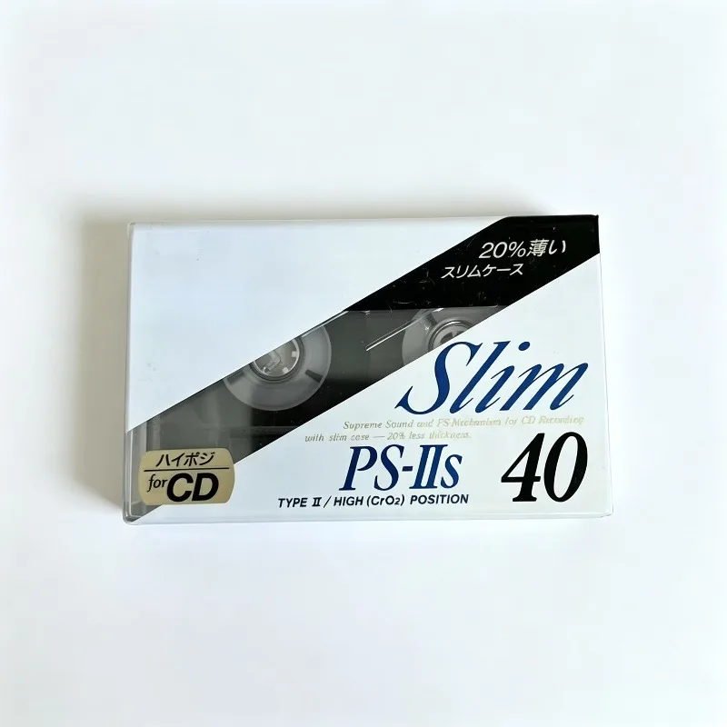 

100% Original New For Axia PSIIS 40min JP 1990 Mid-High Grade Type II Blank Cassette For Recording & Duplication