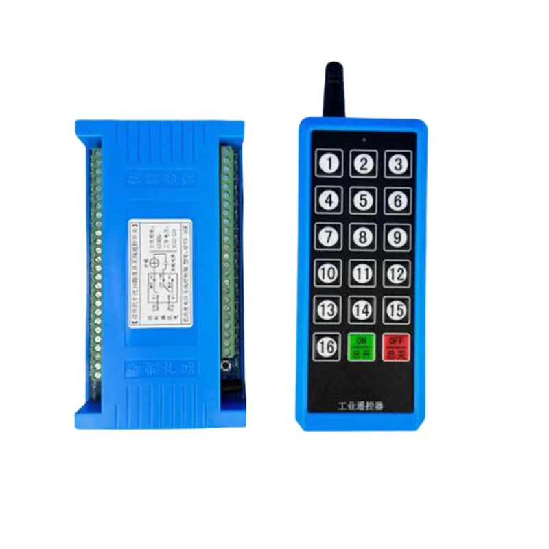 2000m DC12V 24V 16CH 433MHz Relay RF Bidirectional Wireless Remote Control Switch For Motor,Electric door,window, gate, Elevator