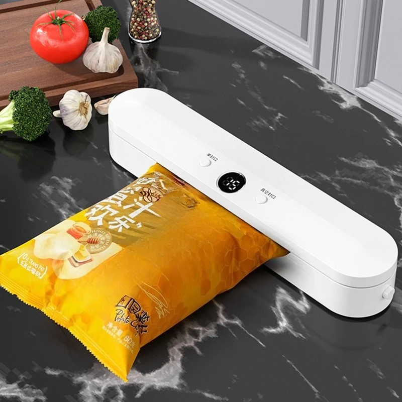 New Mini Vacuum Packaging Machine Food Sealer Sealing Machine Plastic Sealing Machine Household Preservation