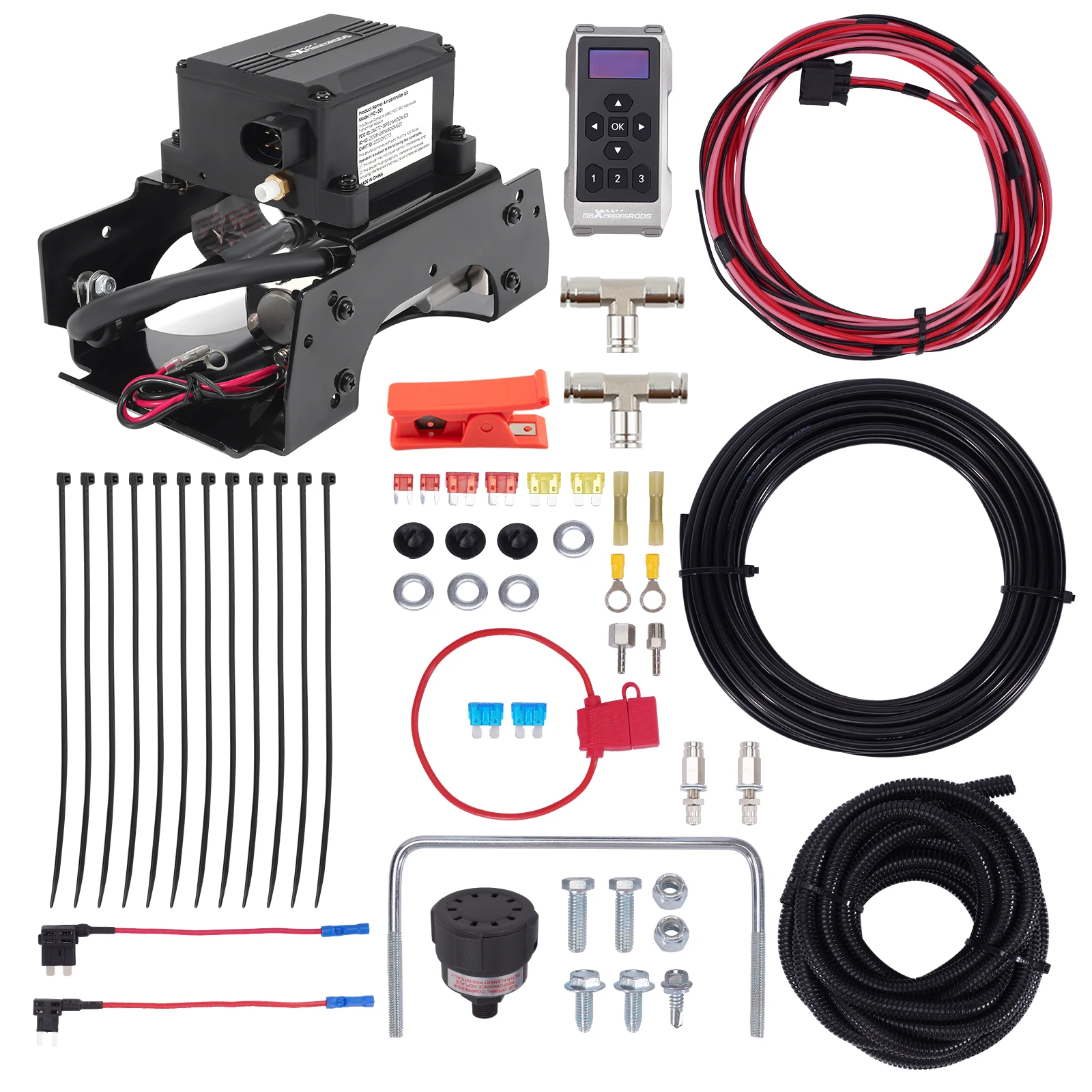 

Universal Compressor Control System Assembly Air Controller for Air Spring Bag Kit
