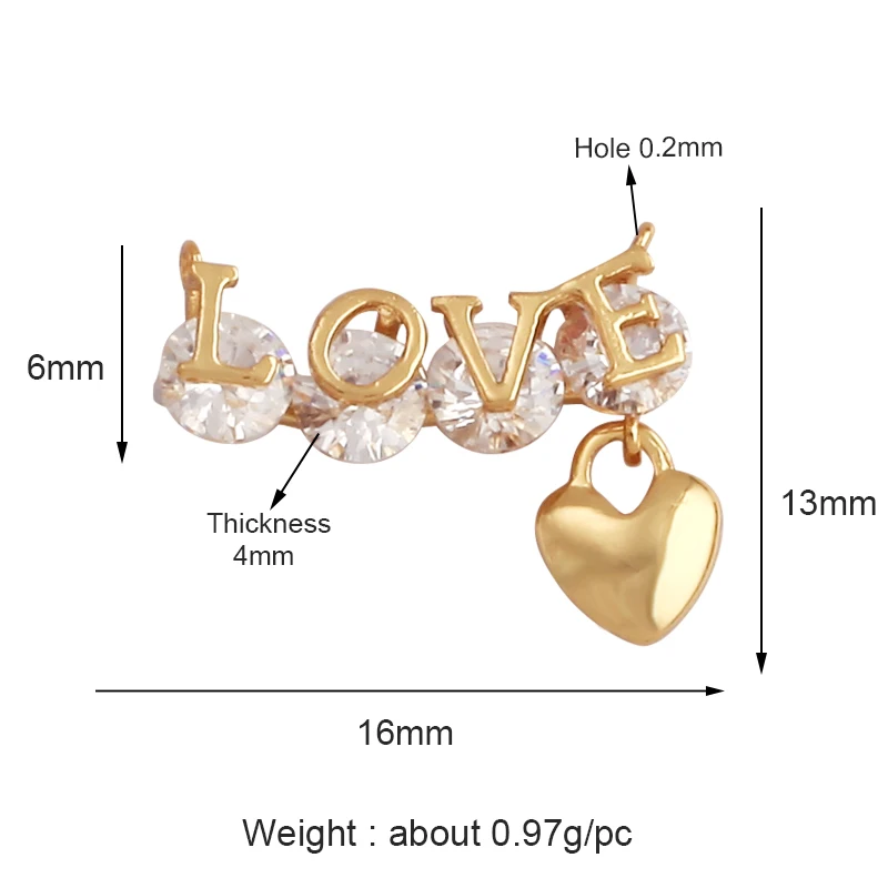 Whole sale custom selection -- Sun Moon Star 18K Gold Plated Charm Pendant,Cubic Zirconia Jewelry Necklace  Making Supplies