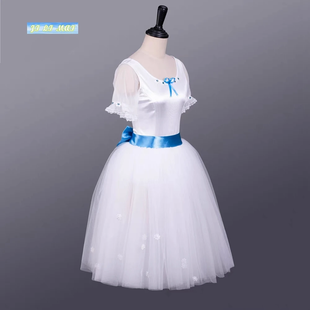 2025 Professional ballet long gauze dress graduation dance variation stage competition ballet lyric performance