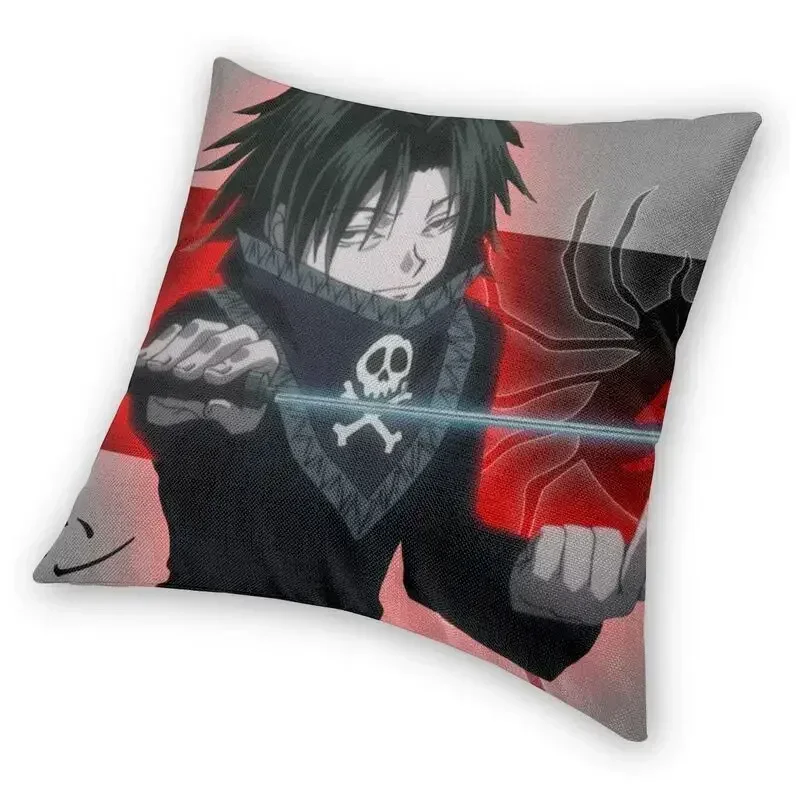 Hunter X Hunter Feitan Cushion Cover  Printing Hxh Anime Throw Pillow Case for Car Fashion Pillowcase Home Decorative