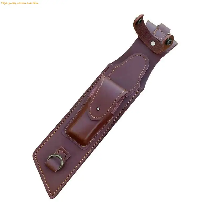 Cubierta portátil cuero cortador recto 203f para bolso almacenamiento aire libre cortador fijo