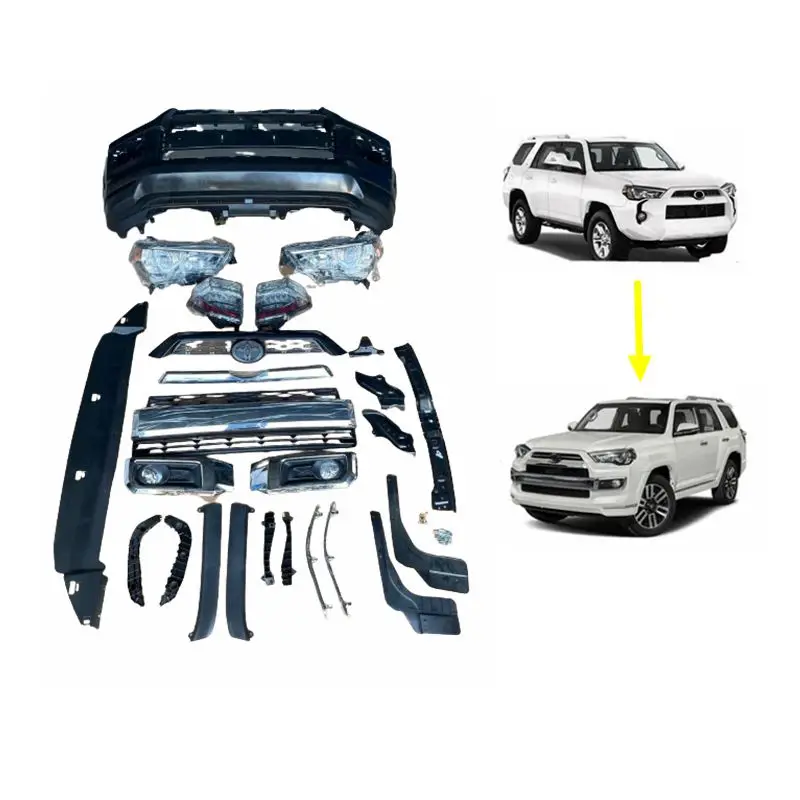 car body kit auto car upgrade conversion kit to 2014 - 2019 for toyota 4runner 2010 - 2013 2012 4 runner