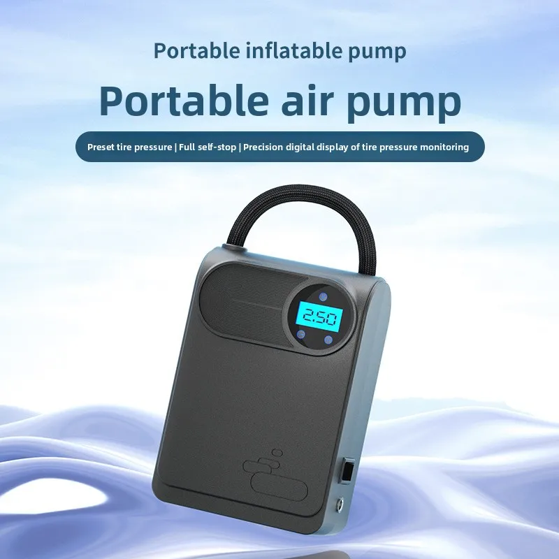 

Wireless Vehicle Air Pump Multi-functional Portable Electric Tire Emergency Vehicle Air Pump
