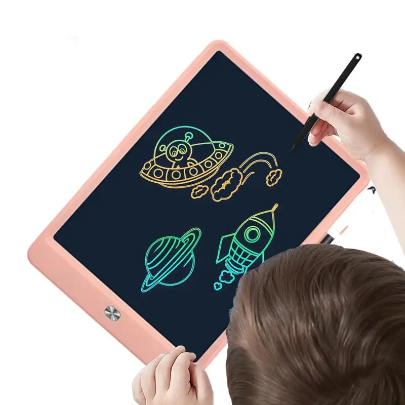Doodle Board For Kids 10inch Colorful Electronic Board Drawing Pad Reusable Drawing Board Activity Learning Toys For