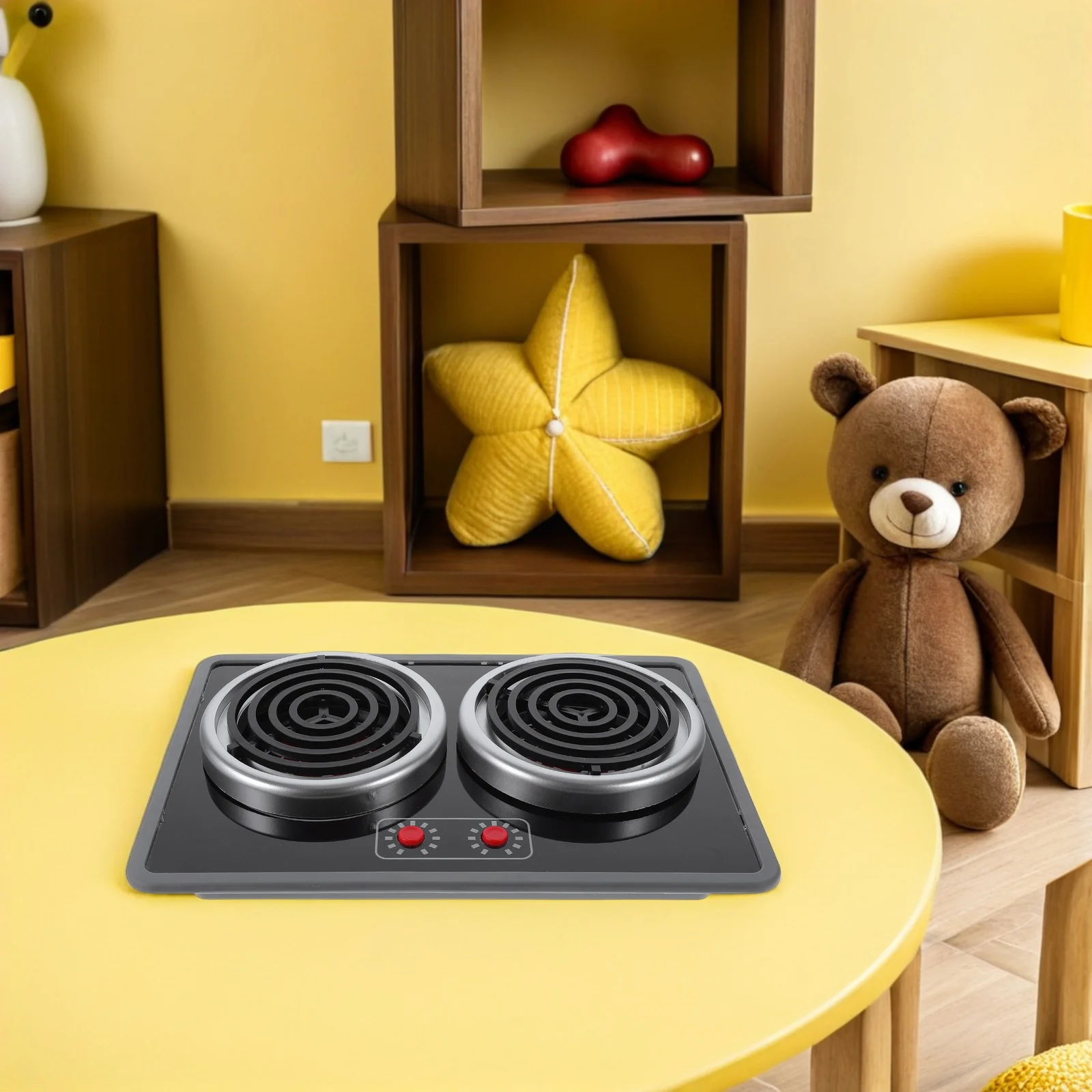 1 ensemble de cuisine à Induction de Simulation, appareils de cuisine pour tout-petits, ensemble de cuisine de jeu réaliste, cuisinière à Induction de Simulation