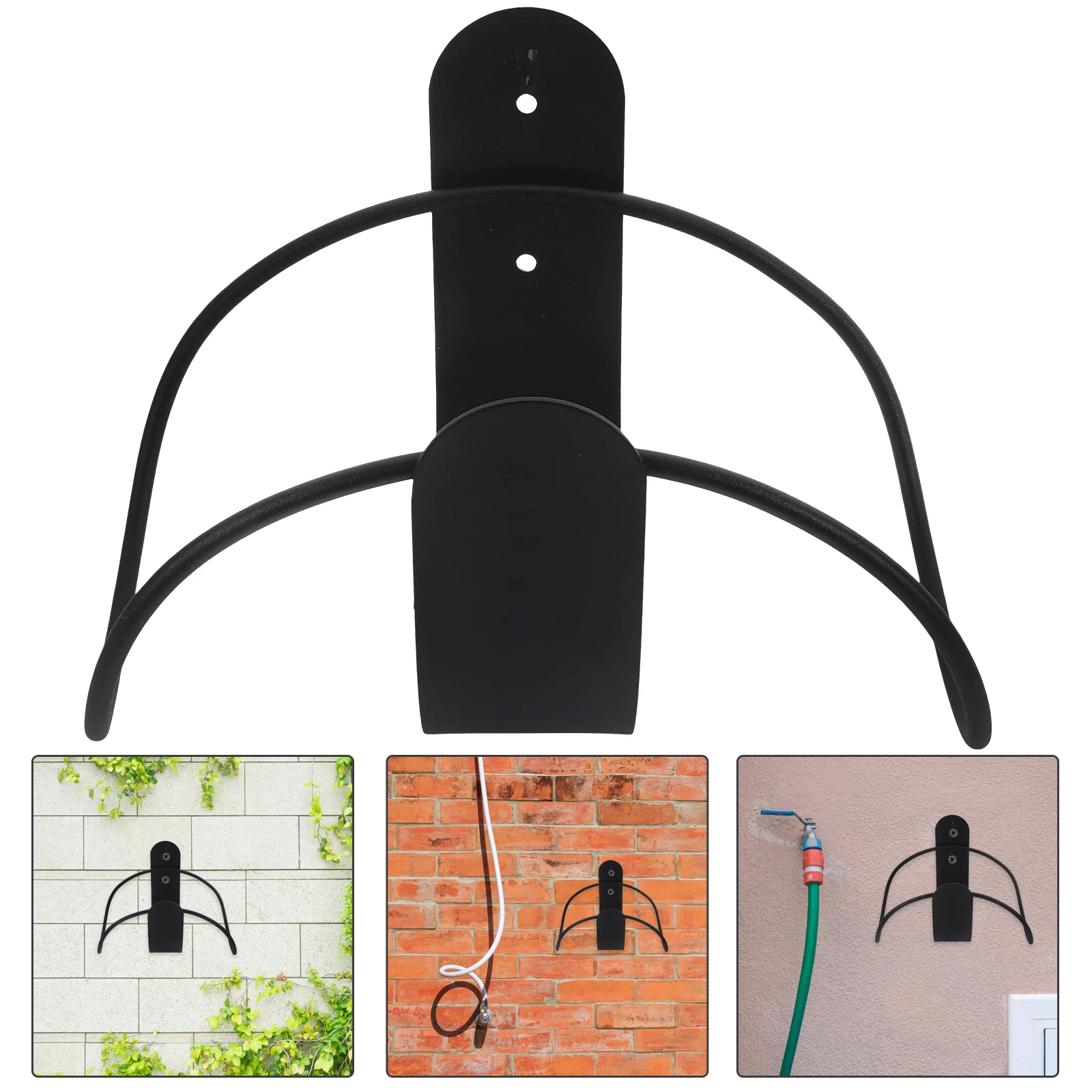 

Hook Wire Water Pipe Storage Hanger up Holder Organizer Outdoor Sink Hooks Hose Stainless Steel Garden Bracket Reel Wall