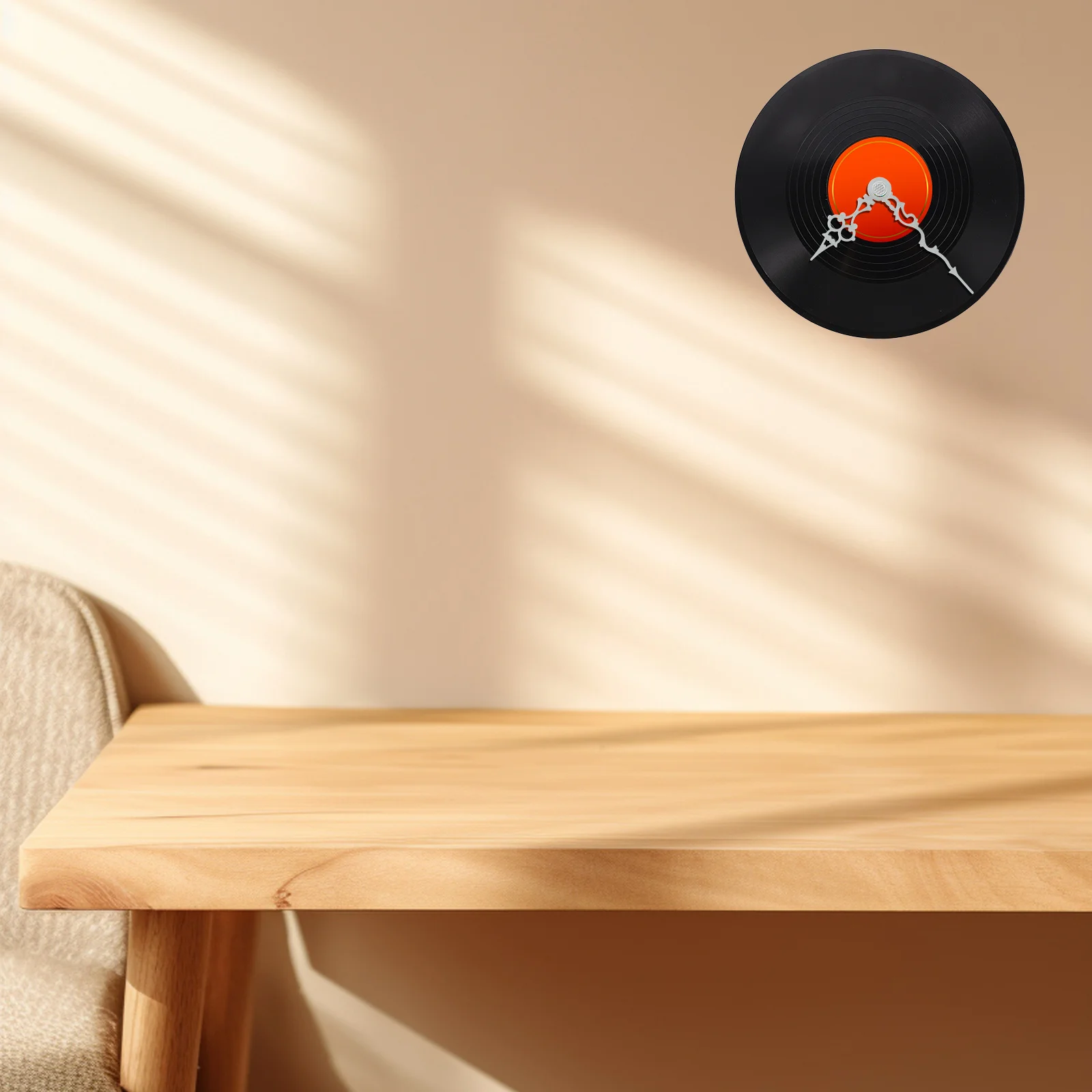 

DIY Vinyl Record Wall Clock Retro Style for Living Room Bar Coffee Shop Decor Unique Round Hanging Clock Accurate Timekeeping