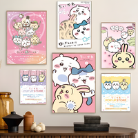C-Chiikawa  Classic Vintage Posters Whitepaper Prints Posters Artwork Kawaii Room Decor