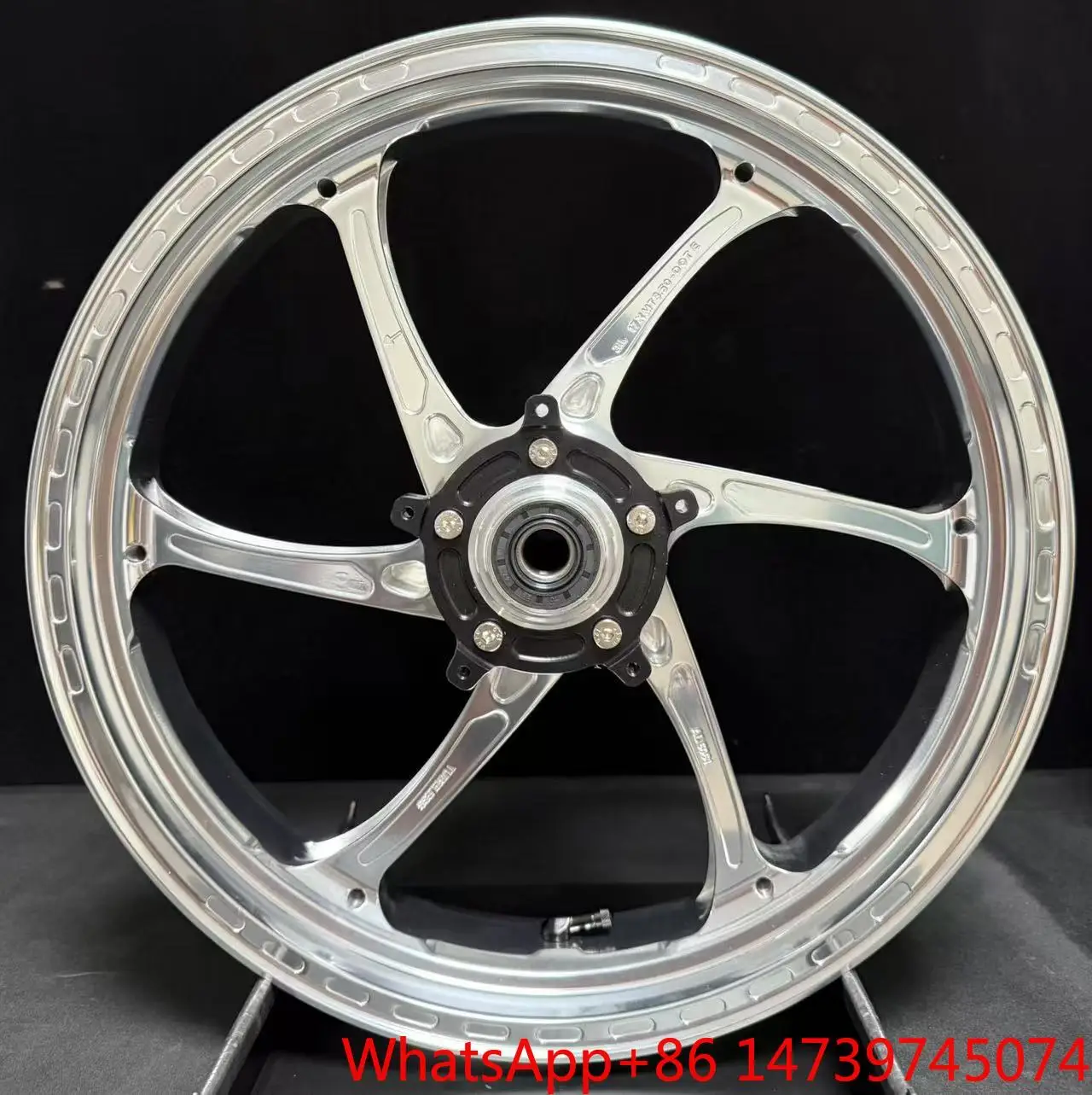 Custom Aluminum Motorcycle Front & Rear Wheel Rims Aftermarket Retrofit Upgrade Accessories Fit For XADV750 Adventure BikeZhang
